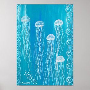 Poster Poisson de gelée rêvée par l'affiche Mundara