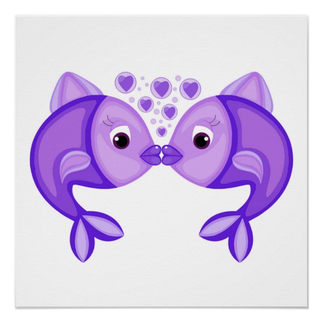 POSTER POISSON DE KISSING (Devant)