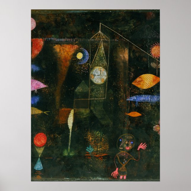 Poster Poisson magique - Paul Klee (Devant)