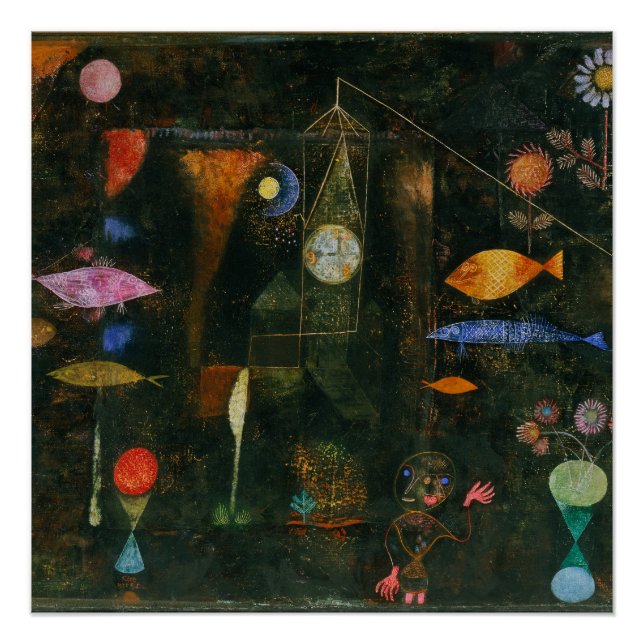 Poster Poisson magique - Paul Klee (Devant)