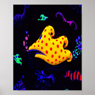Poster Poisson noir
