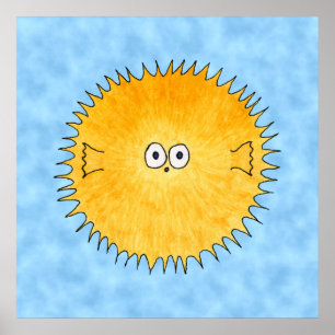 Poster Poisson Porcupine.