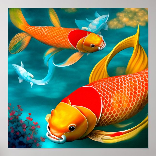 Poster Poissons (Devant)