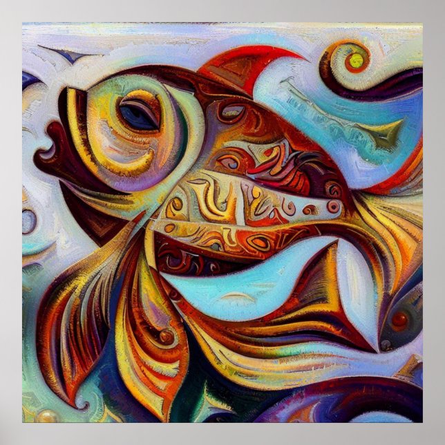 Poster Poissons 11 (Devant)