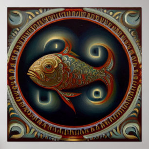 Poster Poissons 4