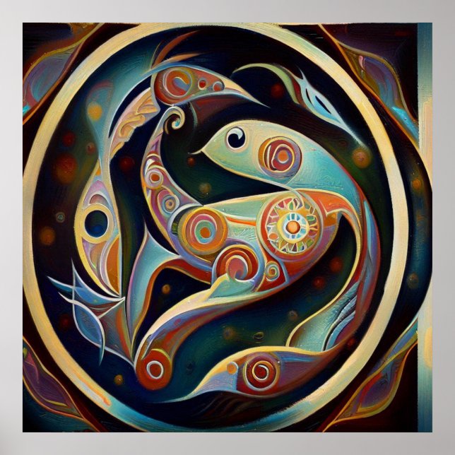 Poster Poissons 9 (Devant)