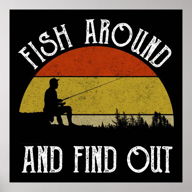 Poster Poissons Autour Et Découvrez (Devant)