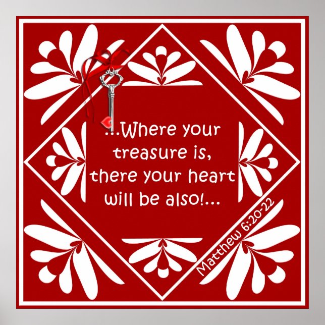 Poster Poitrine au trésor (Devant)