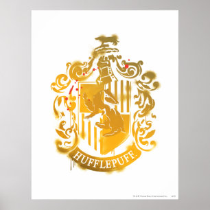 Poster Poitrine de Hufflepuff - Rabot