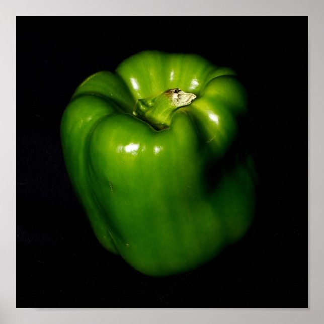 Poster poivre vert (Devant)