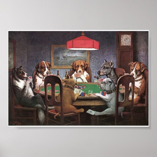 Poster Poker (Devant)