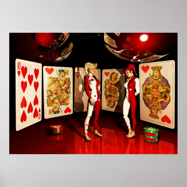 Poster Poker Art (Devant)