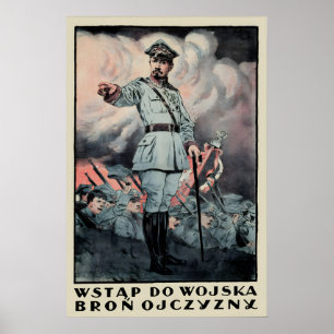 Poster Poland Join the army and defend the