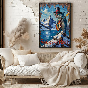 Poster Polar Punk : Requin de guitare