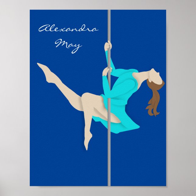 Poster Pole Fitness (Devant)