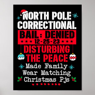 Poster Pôle Nord Correction Rendre les vêtements de famil