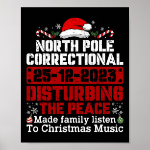 Poster Pôle Nord Correction Troublant Peace Family Ch