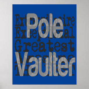 Poster Pole Vaulter Extraordinaire