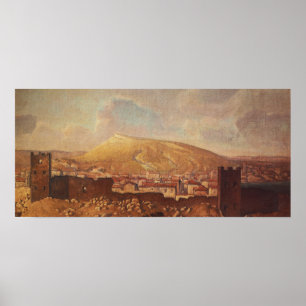 Poster Polenov - Théodosius, Quarantaine, Forteresse géno