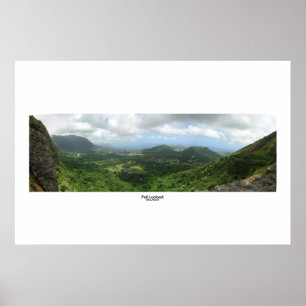 Poster Poli Lookout, Hawaii