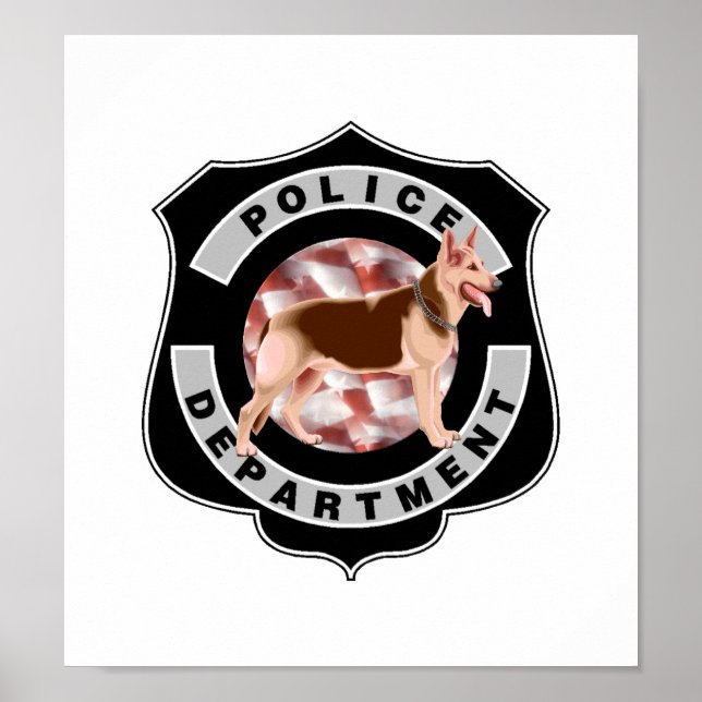 Poster Police K9 (Devant)