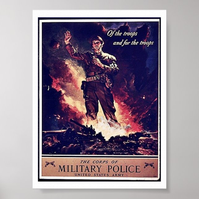 Poster Police militaire (Devant)