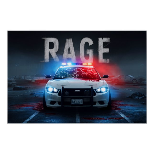 Poster Police Rage 03 (Devant)
