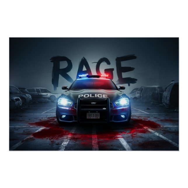 Poster Police Rage 05 (Devant)