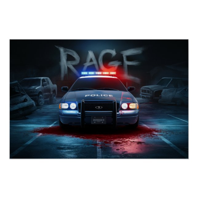 Poster Police Rage 06 (Devant)