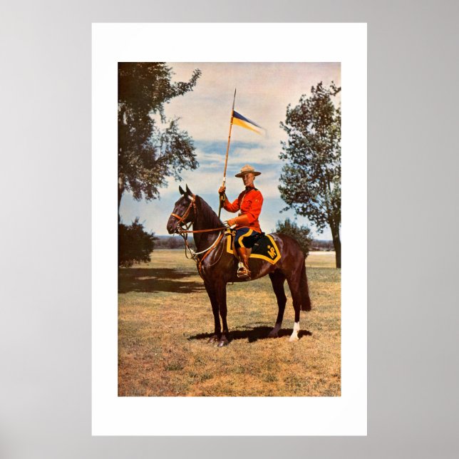 Poster Policier royal canadien (Devant)