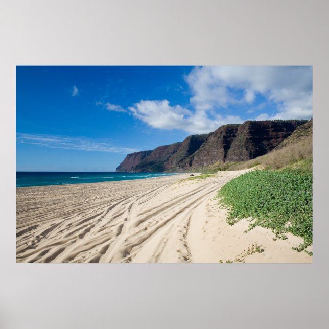 Poster Polihale, Kaua'i (Devant)