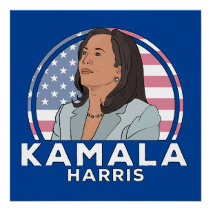 Poster Politique Kamala Harris