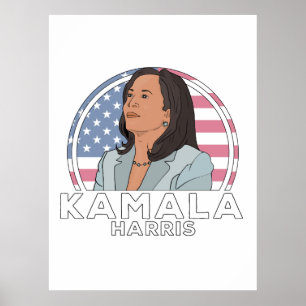 Poster Politique Kamala Harris