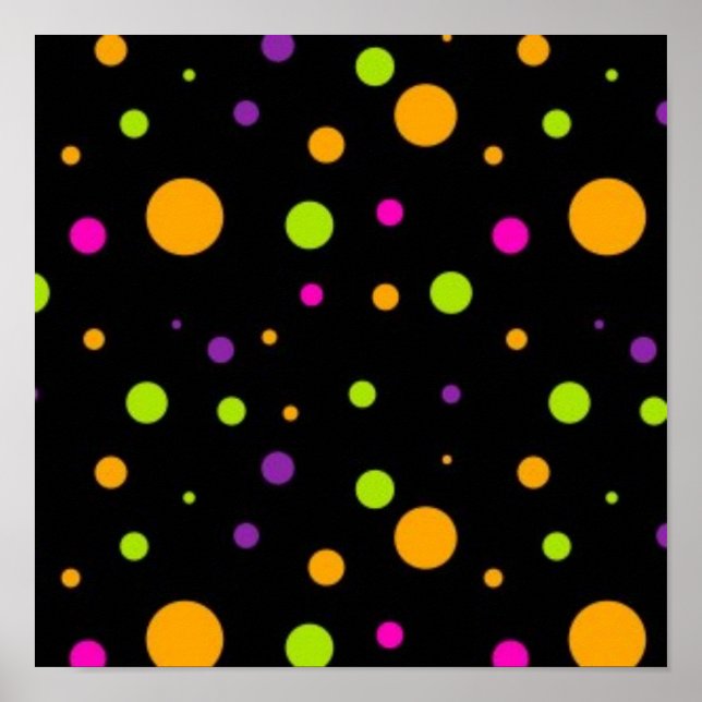 Poster Polka dot (Devant)