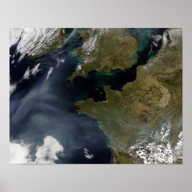 Poster Pollution en France (Devant)