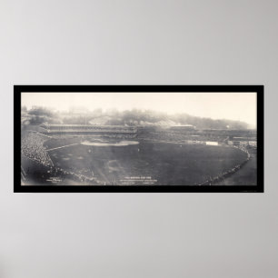 Poster Polo Grounds NY Baseball Photo 1904
