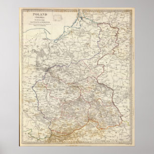 Poster Pologne Polska