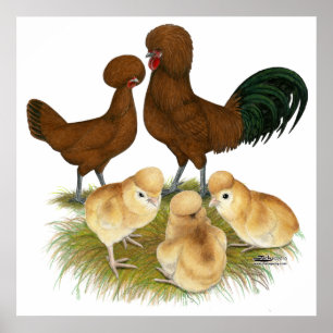 Poster Polonais : Famille Rouge