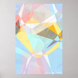 Poster Polygones abstraits 29
