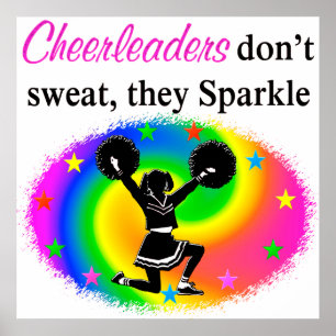 POSTER POM-POM GIRL VIBRANT