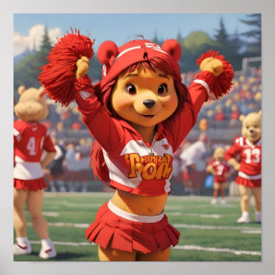 Poster Pom-pom girl Winnie l'Ooh 1