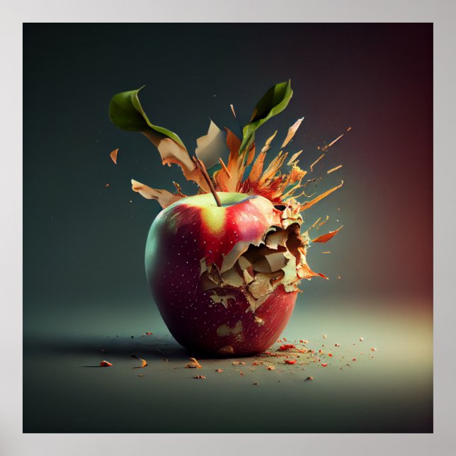 Poster Pomme (Devant)