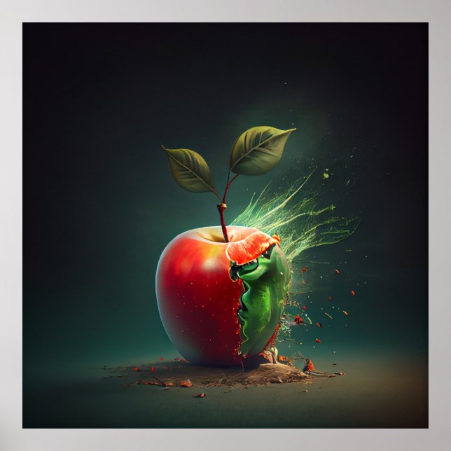 Poster Pomme (Devant)