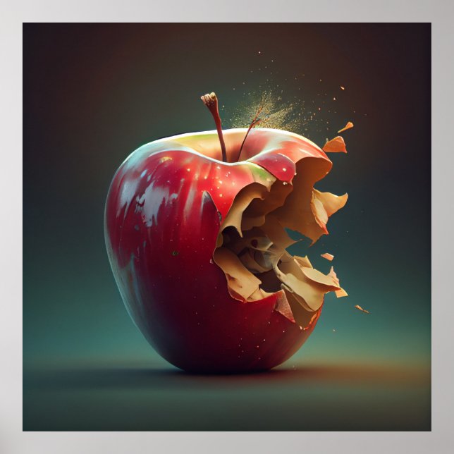 Poster Pomme (Devant)