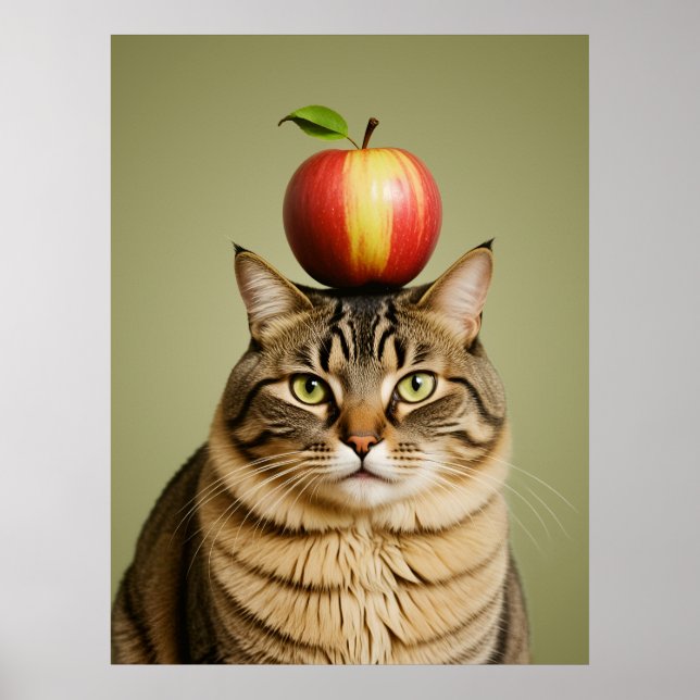 Poster Pomme de chat (Devant)