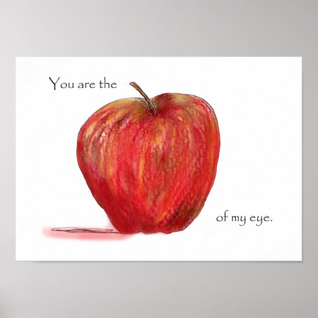 Poster Pomme de mon oeil (Devant)