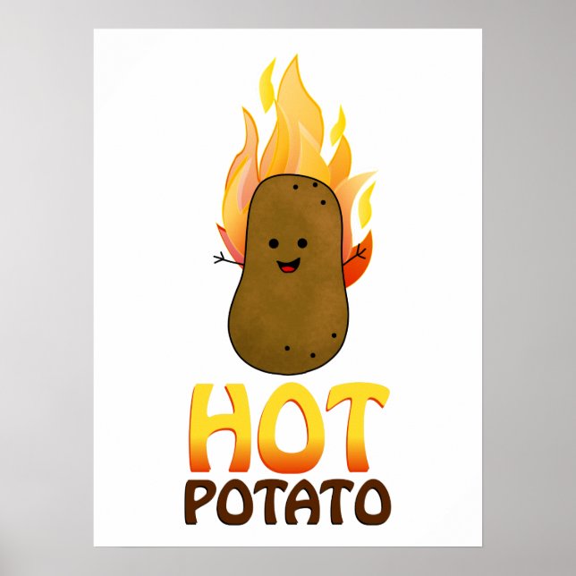 Poster Pomme de terre chaude (Devant)