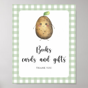 Poster Pomme de terre - livres cartes et cadeaux