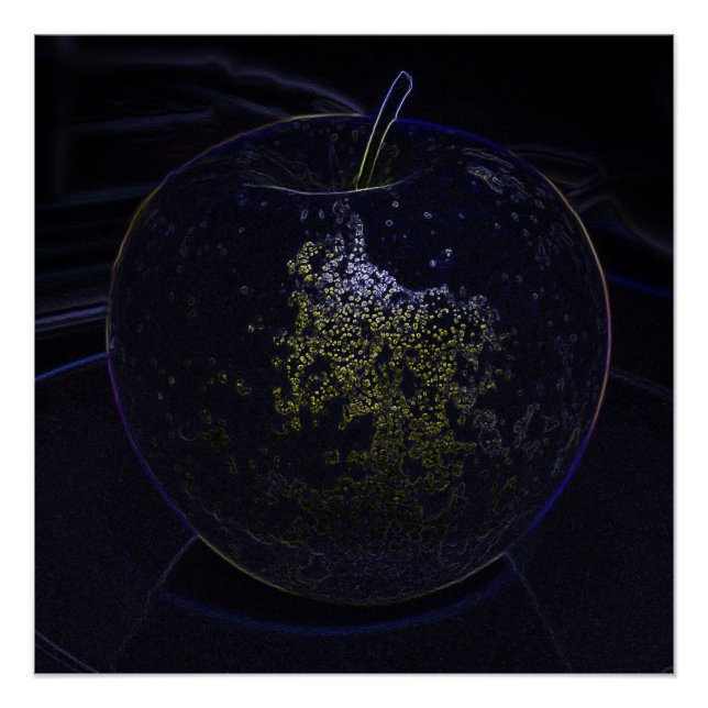 Poster pomme dorée (Devant)