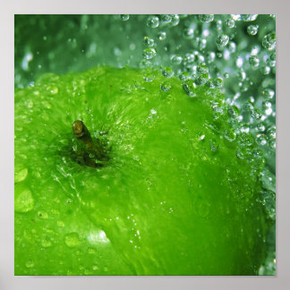 Poster Pomme Splash